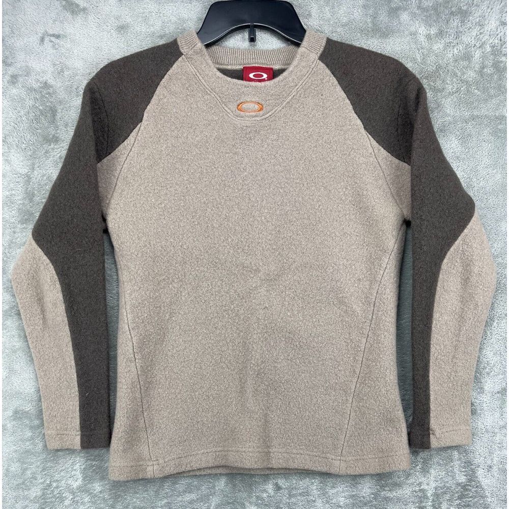 Rare VTG Oakley Men's‎ Wool Pullover Sweater Size Medium Two-Toned